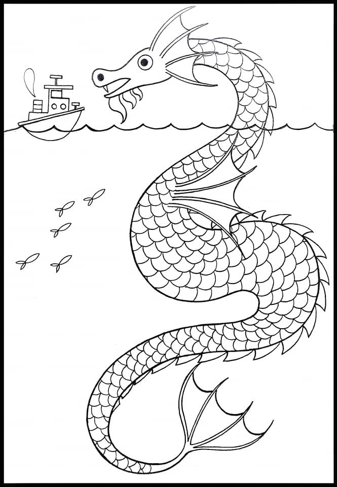 How to Draw a Sea Serpent Booth & Dimock Memorial Library